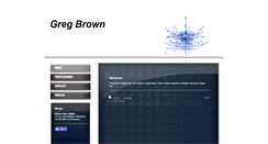 Desktop Screenshot of greg-a-brown.com